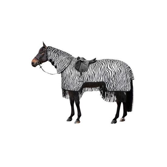 Couverture anti-mouches pour cheval avec franges Horze Defender