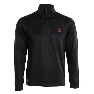 Sweatshirt black crown acapulco burgundy