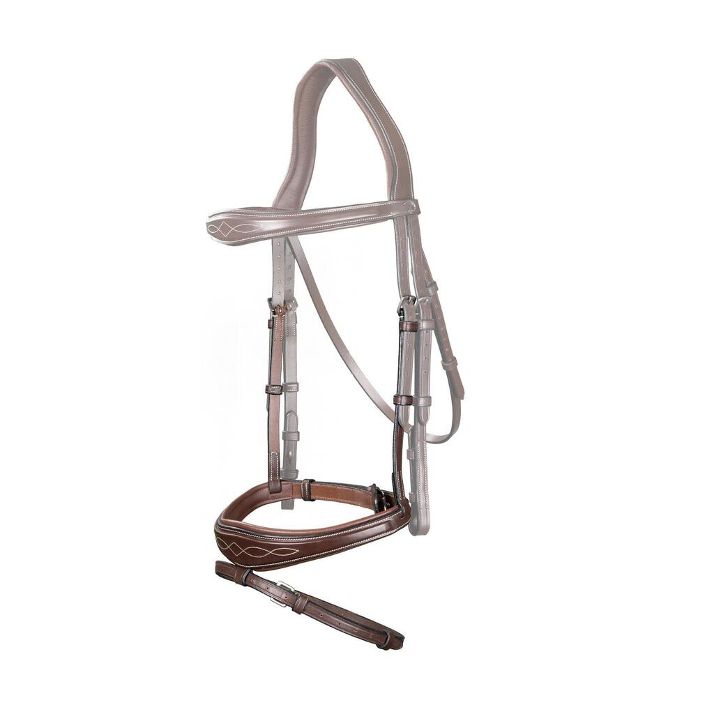 Anatomical combination horse noseband Dy'on
