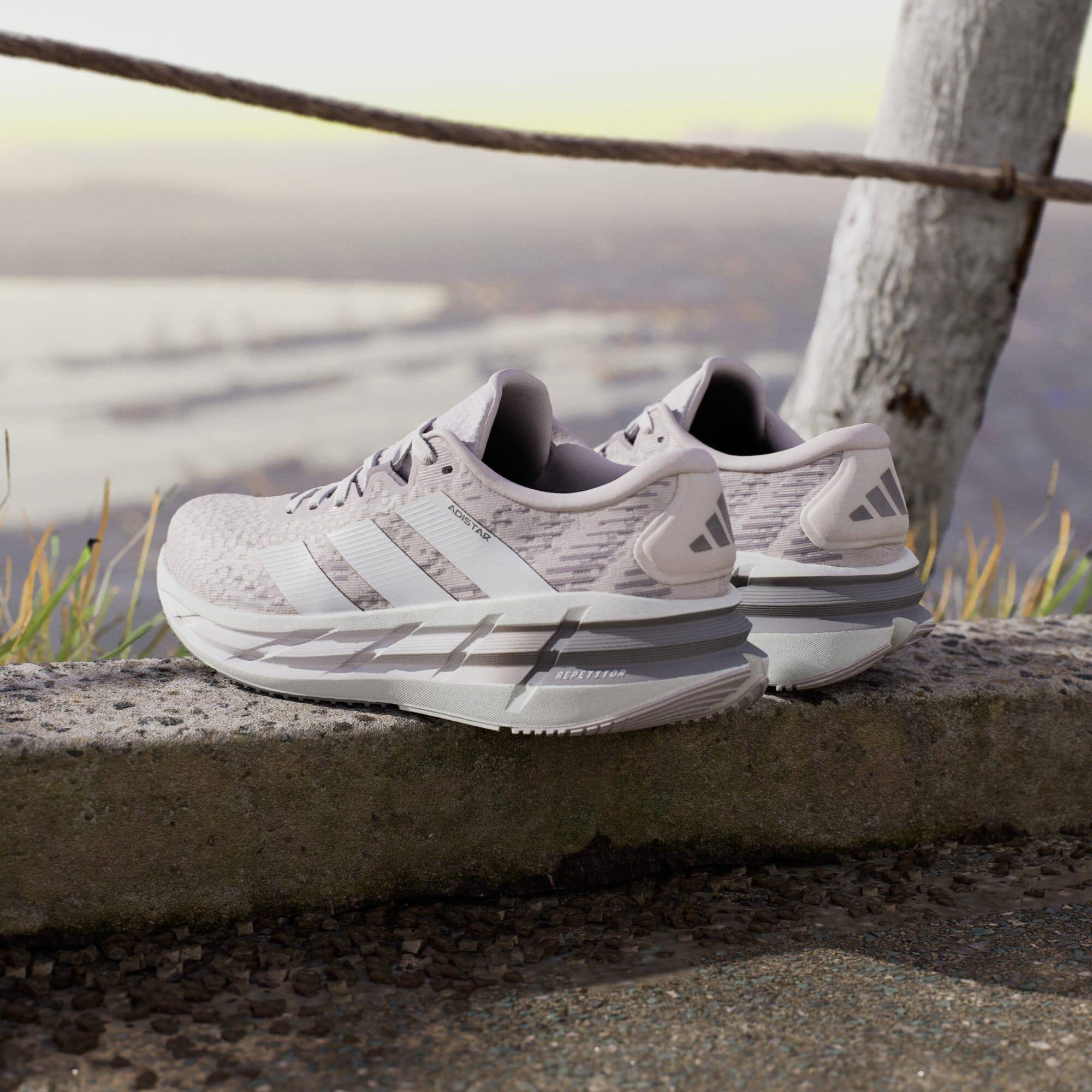 Adidas ADISTAR 4 W Women Running Shoes Purple -  4