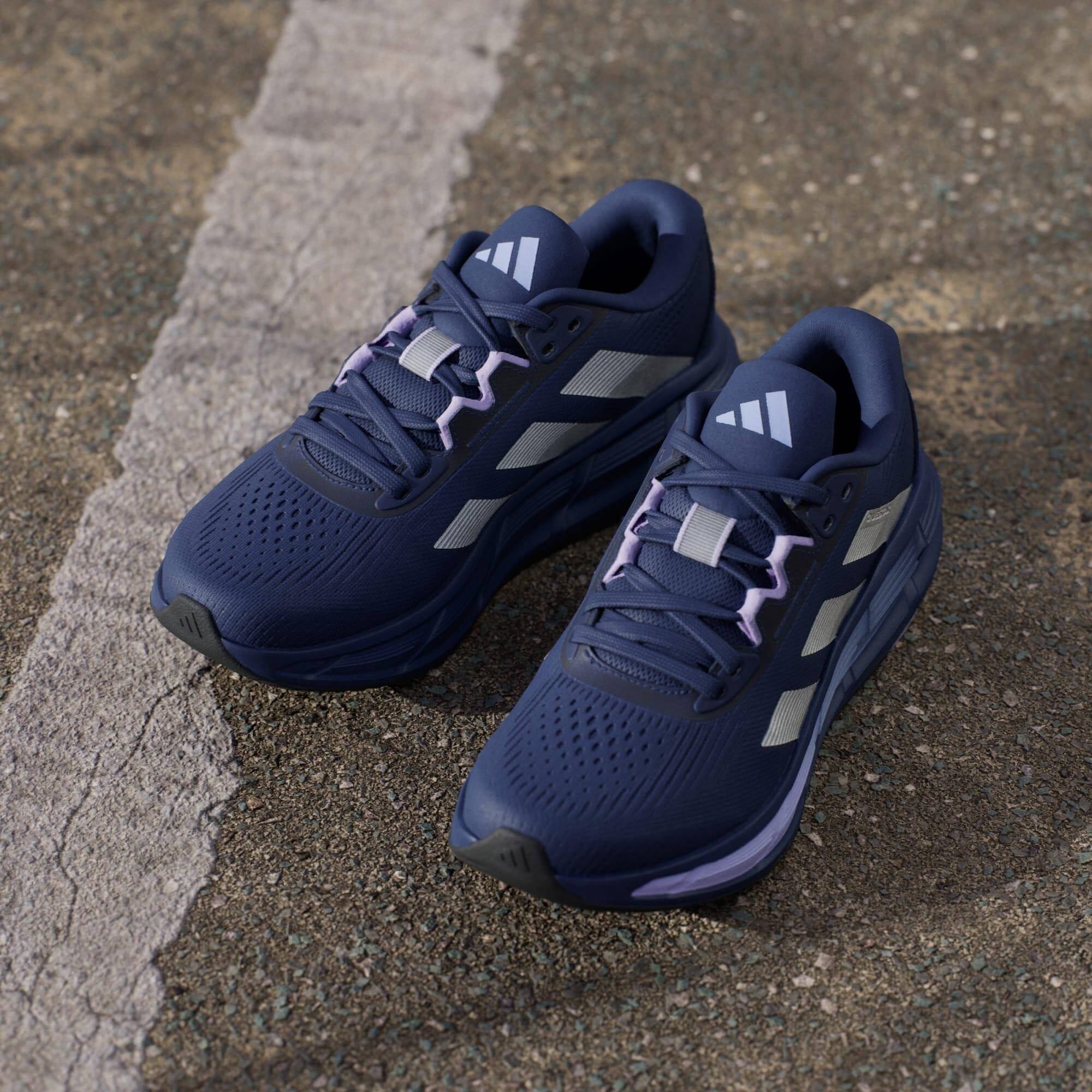 Adidas QUESTAR 3 W Women Running Shoes Blue -  4