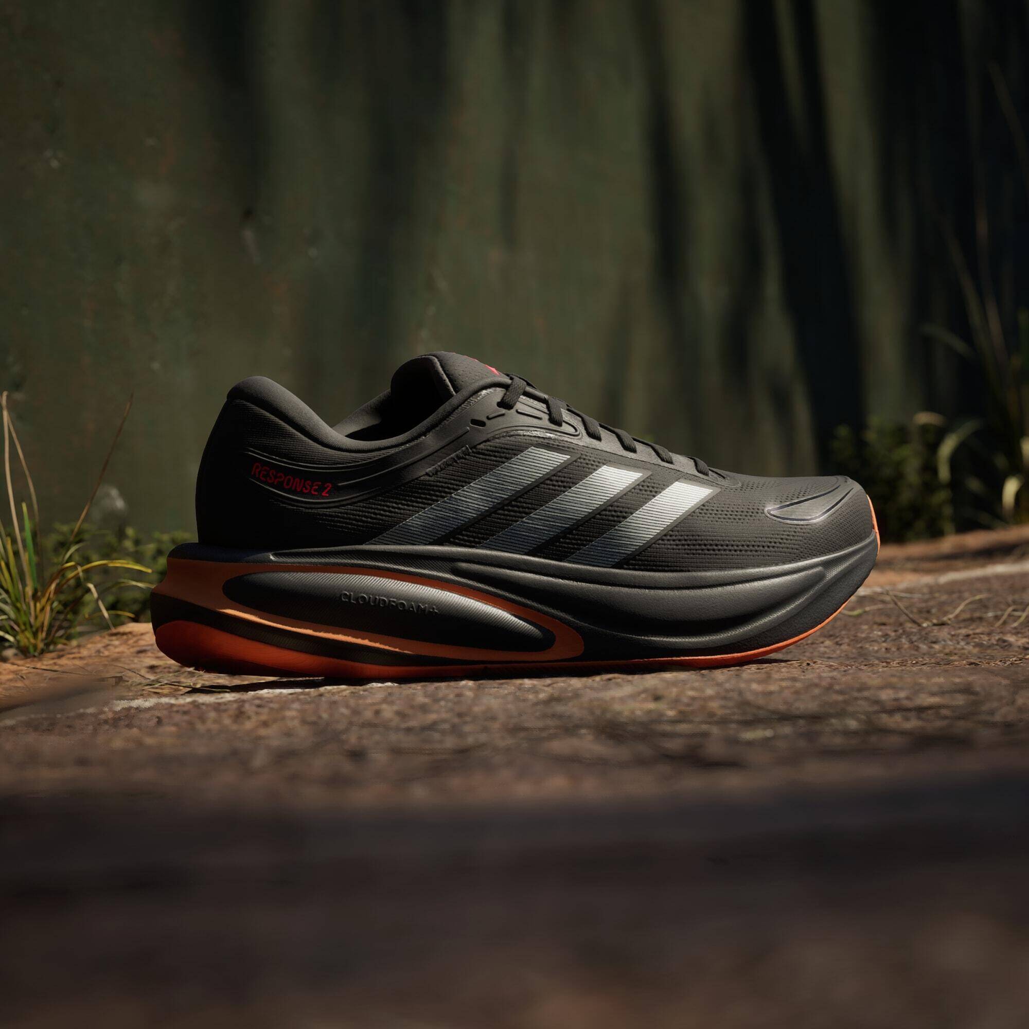 Adidas RESPONSE 2 M Men Running Shoes Black -  2