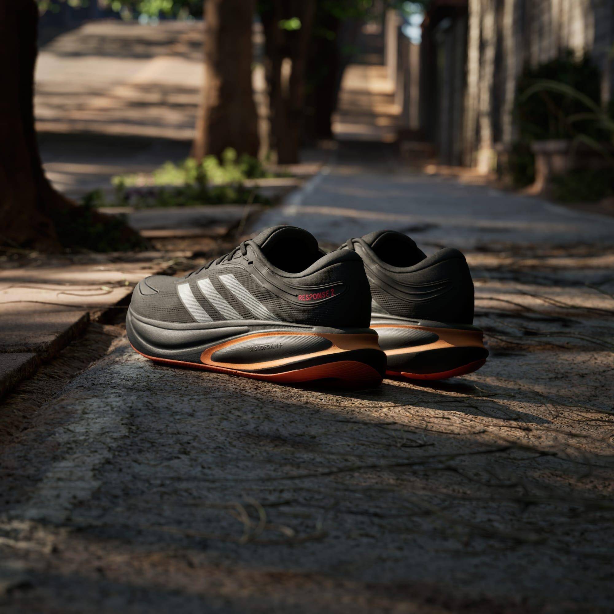 Adidas RESPONSE 2 M Men Running Shoes Black -  5