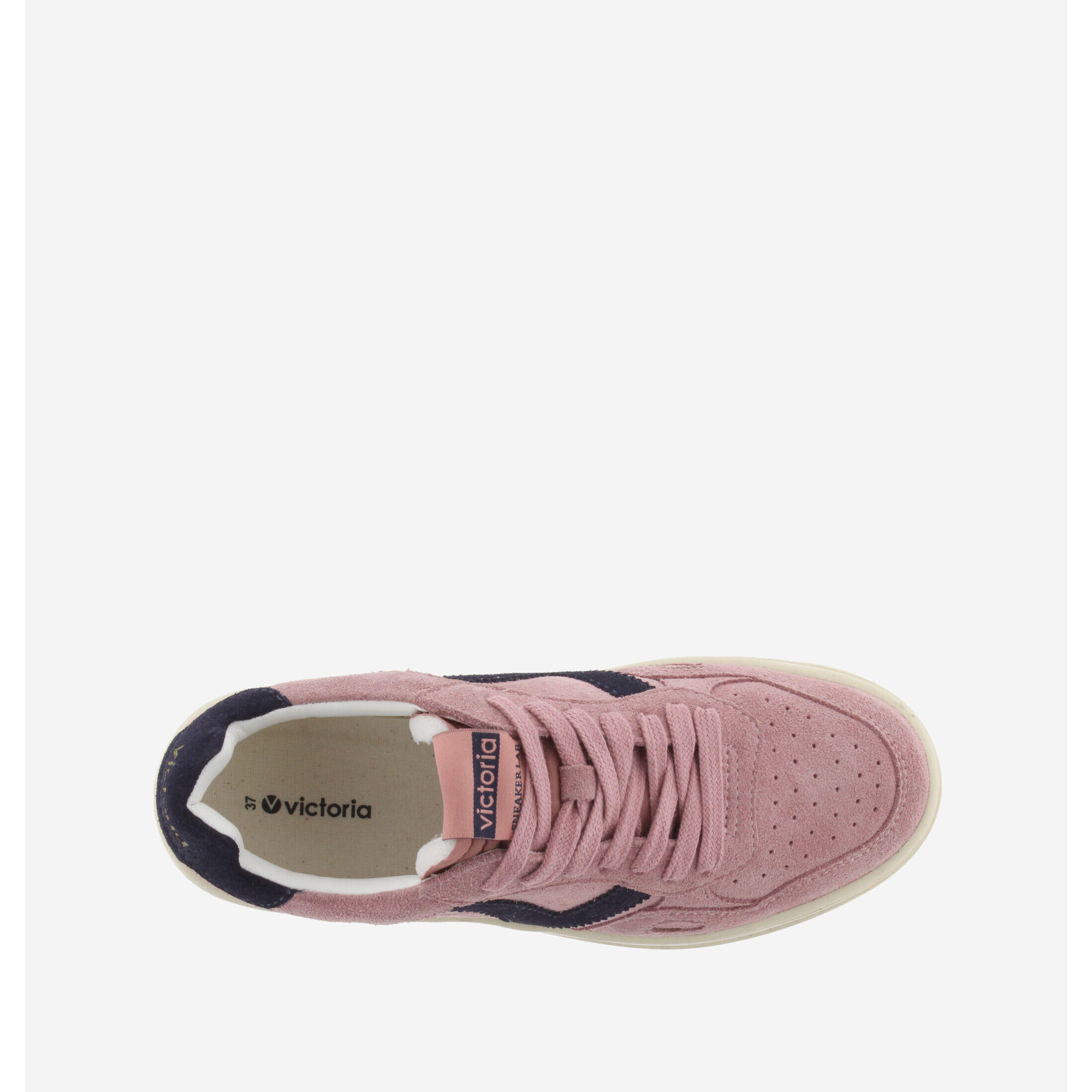 Sneakers Wildleder zweifarbig Seoul Frau Victoria 3/5
