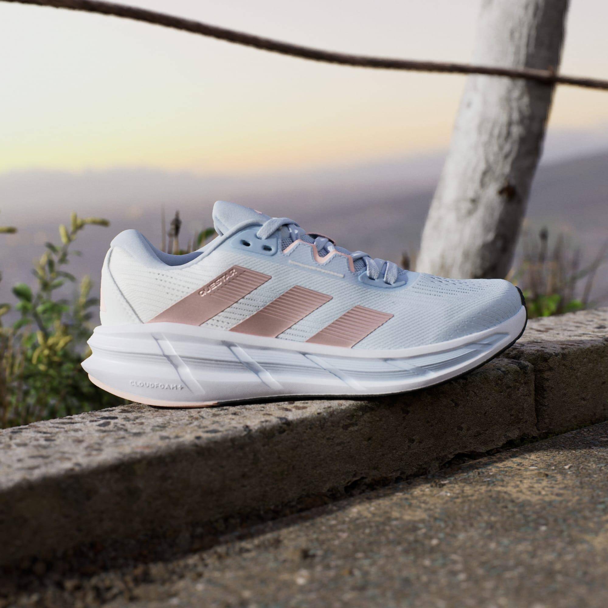 Adidas QUESTAR 3 W Women Running Shoes Blue -  2