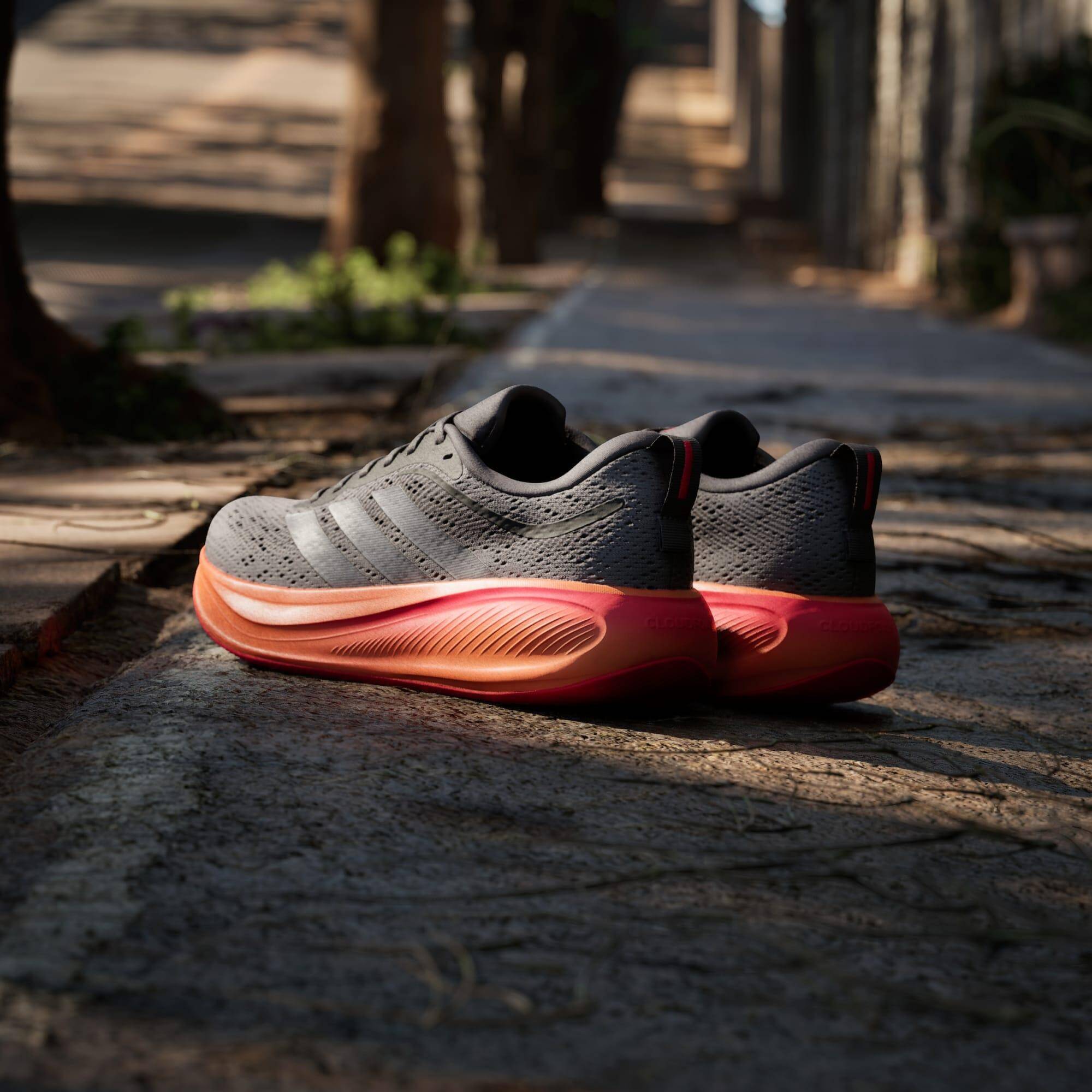 Adidas RESPONSE PACE M Men Running Shoes Dark Grey -  5