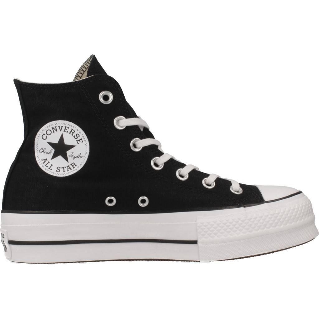 Baskets Converse Chuck Taylor All Star Lift Hi, Noir, Unisexe 4/6