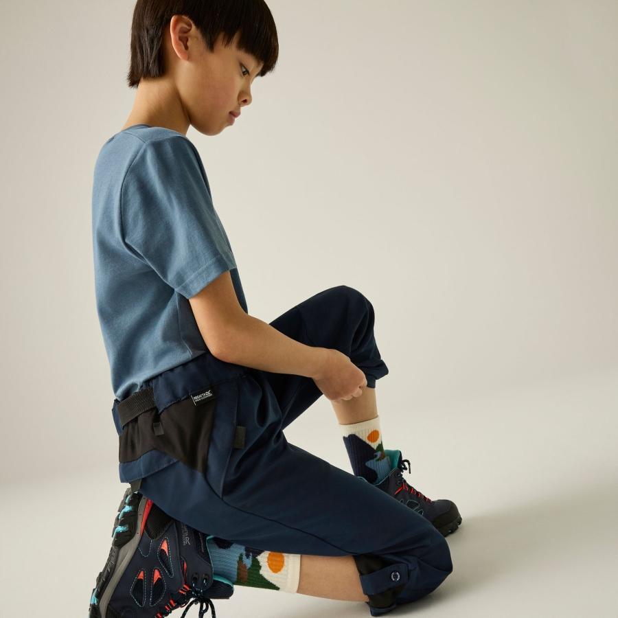 Pantaloni Escursionismo Bambino Sorcer Mountain 4/6
