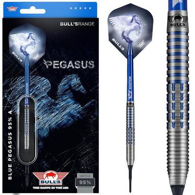 Bull's softtip blue pegasus 95% a 18 gram