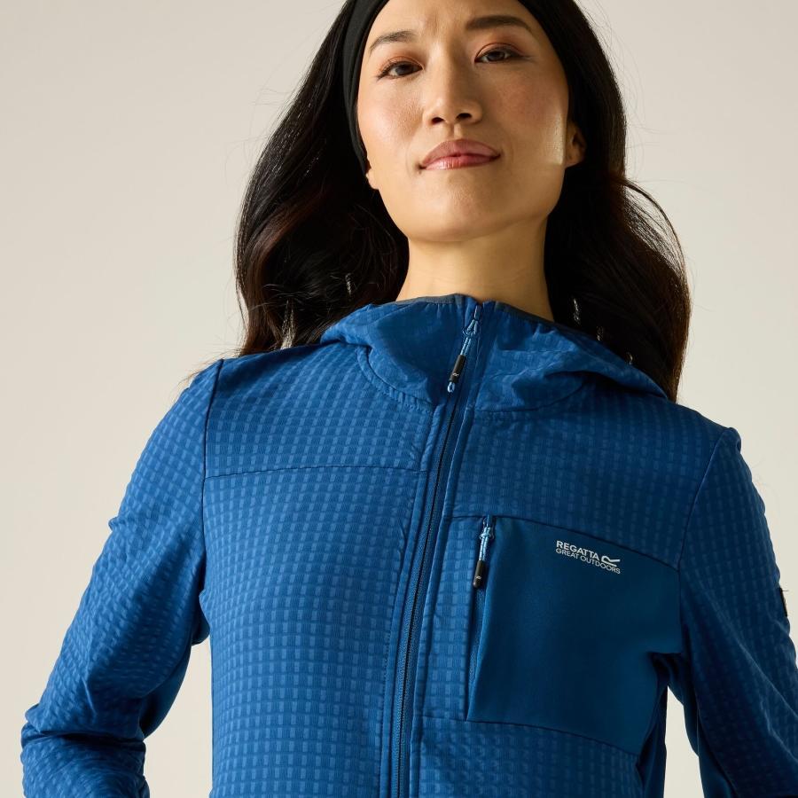 Polaire à capuche zippée Kemilia pour femme 6/6