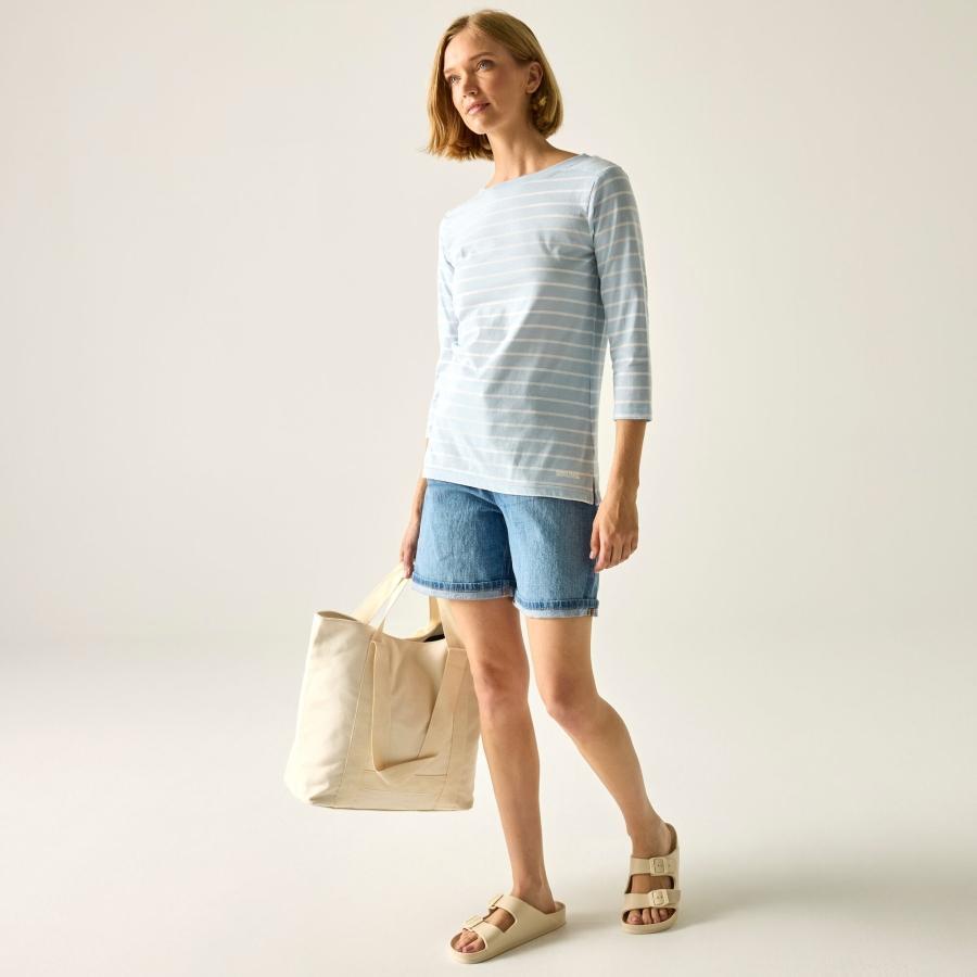 T-shirt a maniche 3/4 lunga donna Regatta Bayletta II 3/5