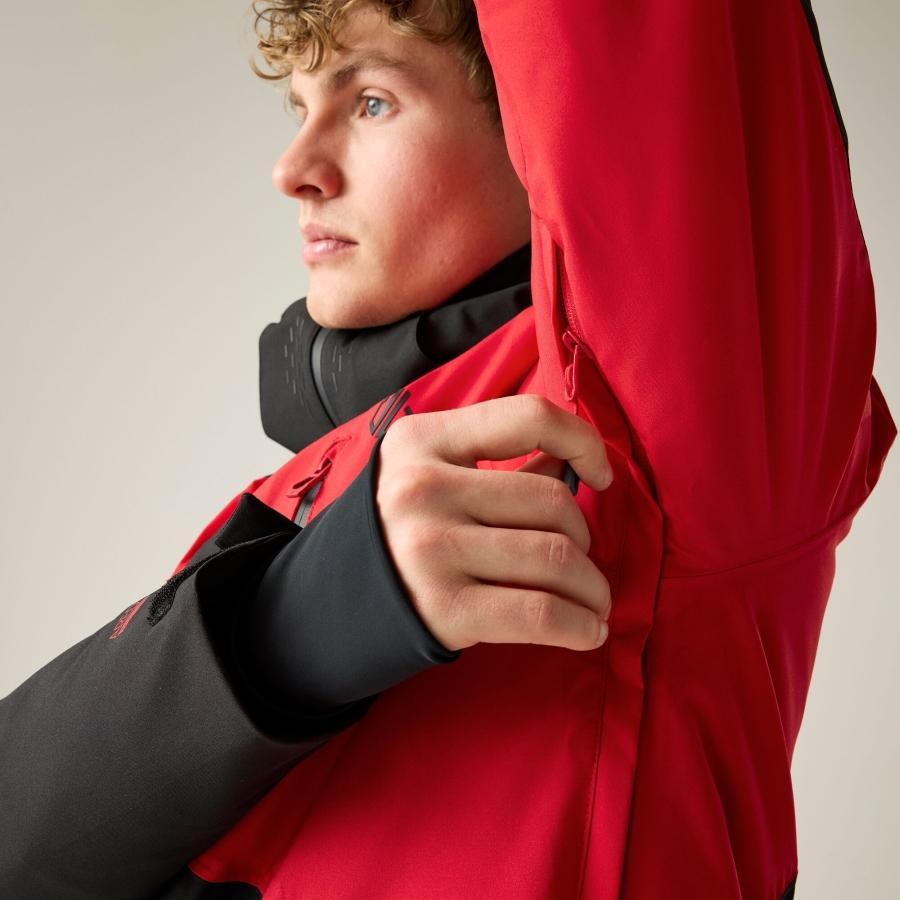 Veste de ski isolée imperméable et respirante pour hommes assimilate 5/7