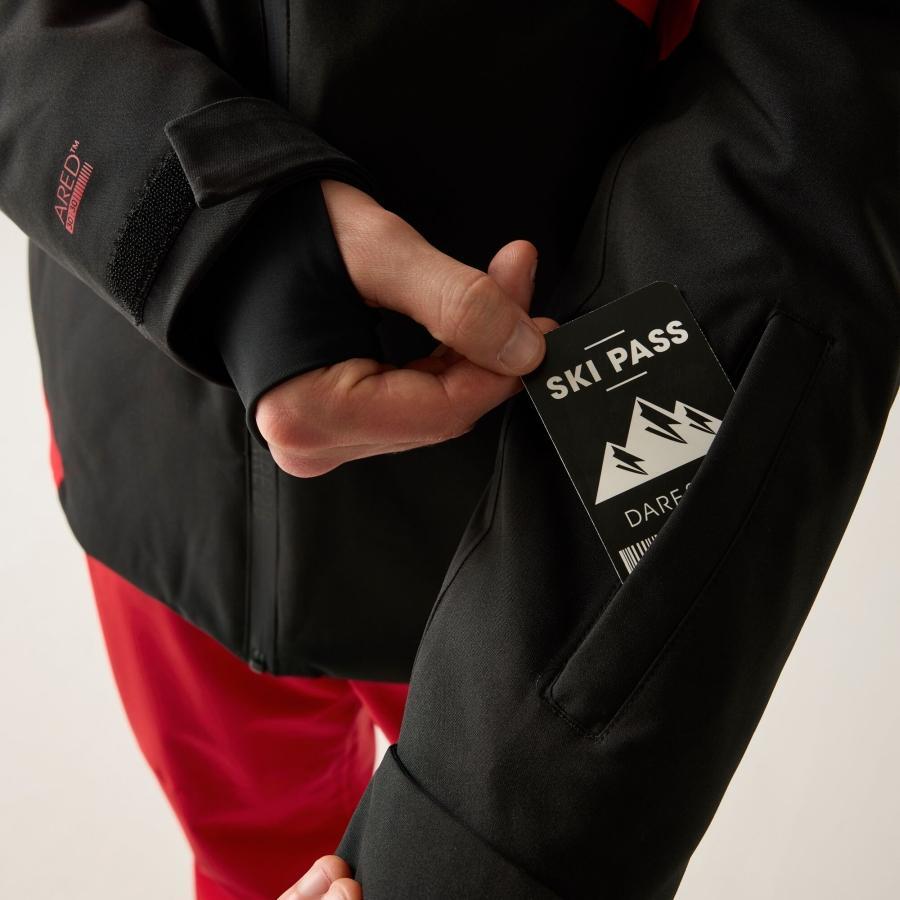 Veste de ski isolée imperméable et respirante pour hommes assimilate 7/7
