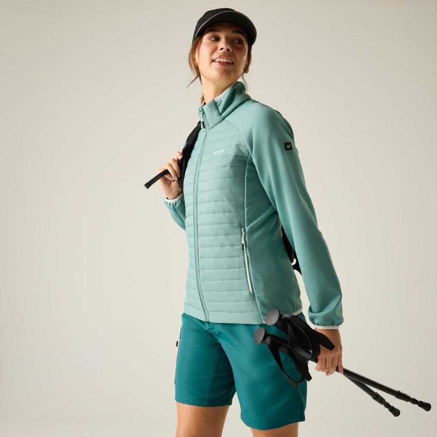 Veste Clumber matelassée hybride déperlante pour femme 7/7