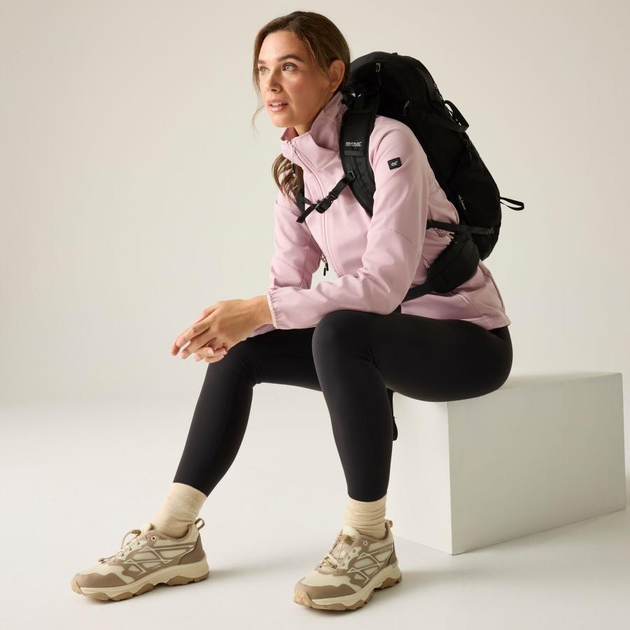 Chaqueta softshell con capucha y cortavientos Bourda para mujer 6/6