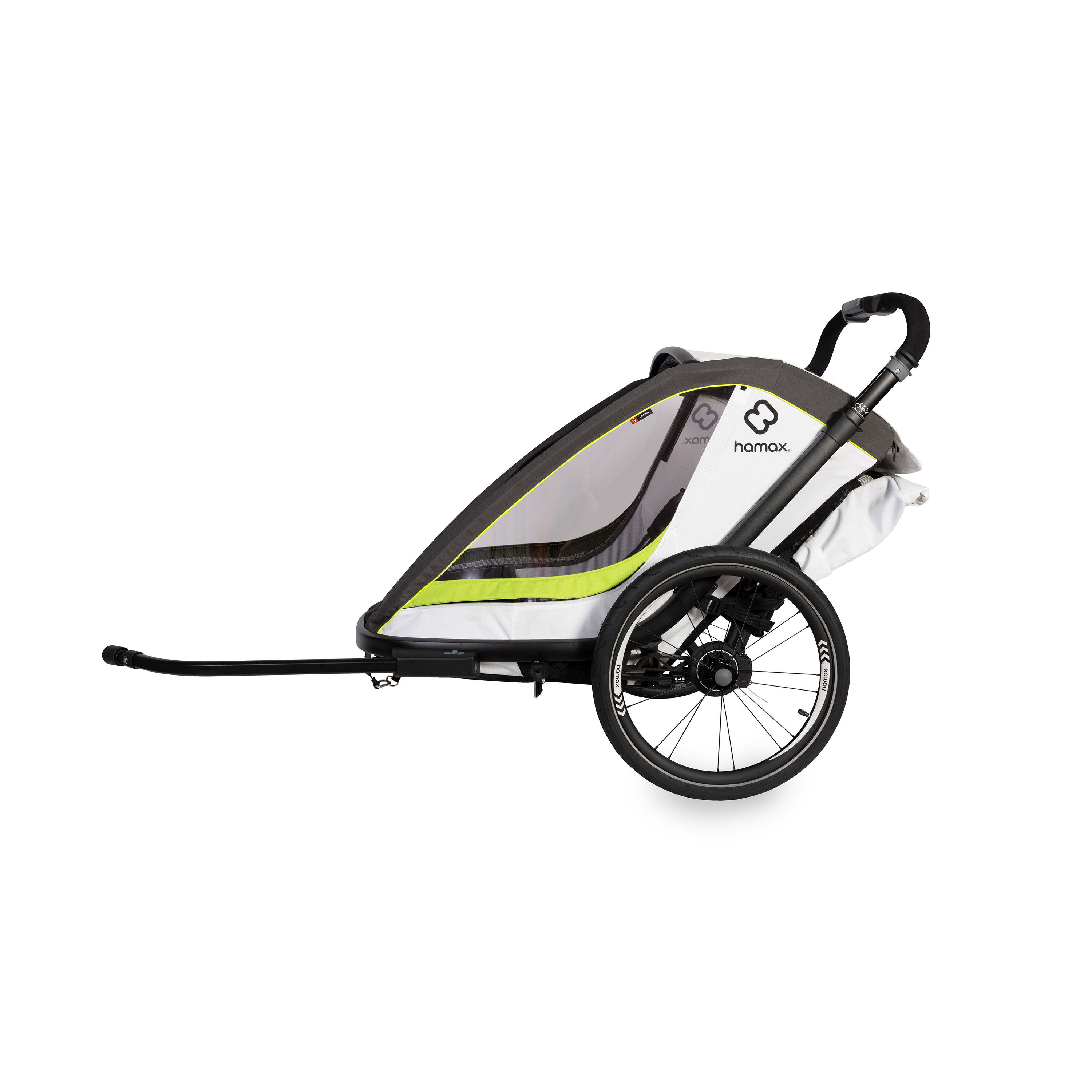Hamax "Breeze One" remolque convertible para silla de paseo y bicicleta 2/7