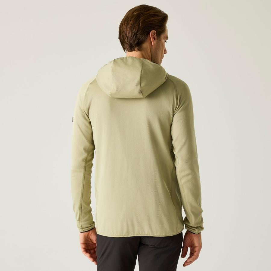 Heren Kadley Midlayer met volledige ritssluiting en capuchon 3/4