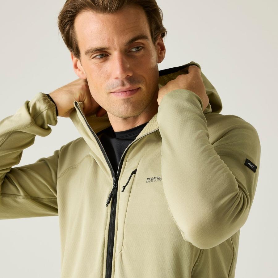 Heren Kadley Midlayer met volledige ritssluiting en capuchon 4/4