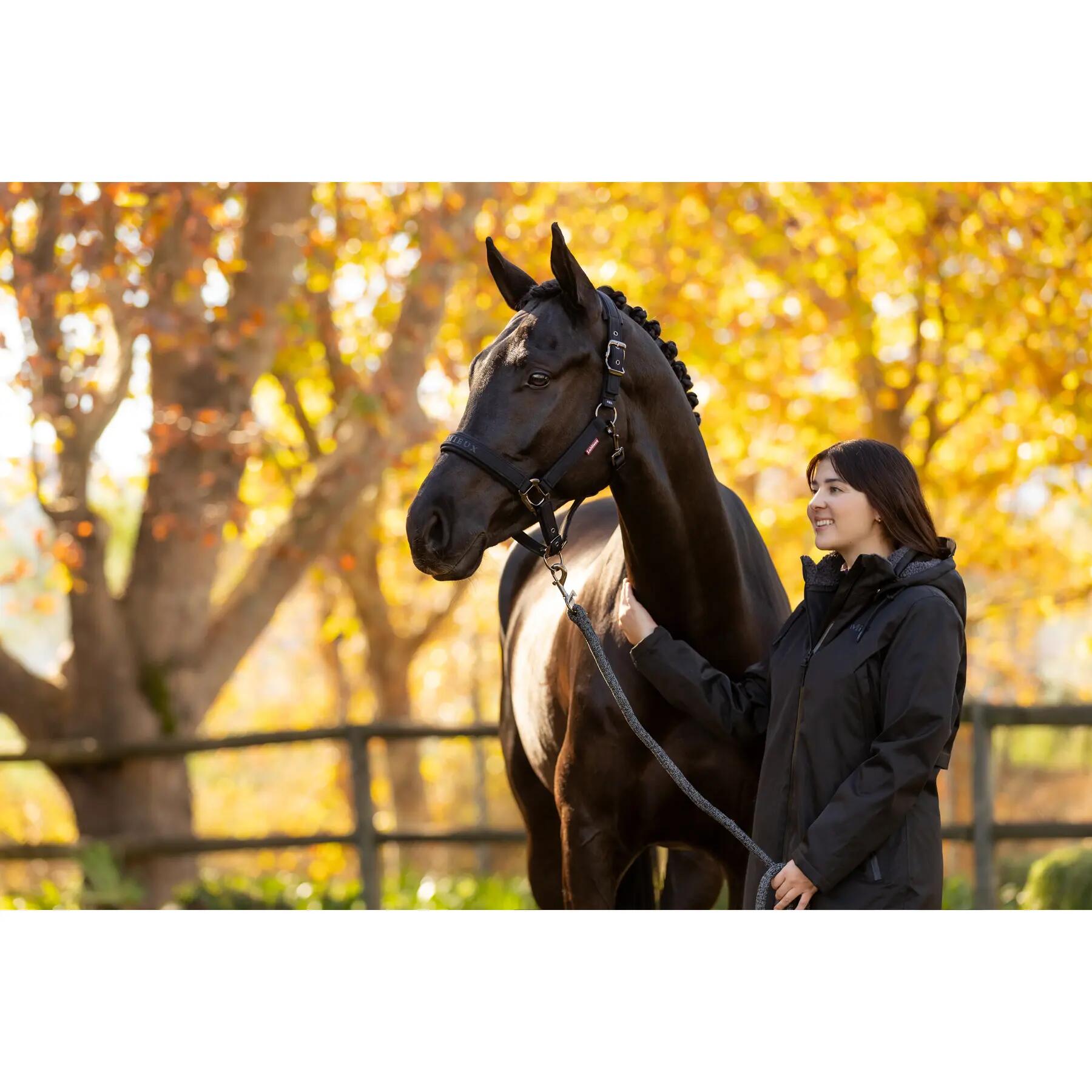 Nylon halster voor paard LeMieux Finesse 3/5