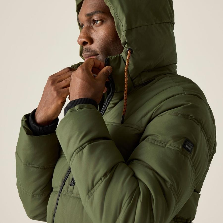 Veste Leeshaw matelassée isolante à capuche pour homme 7/7