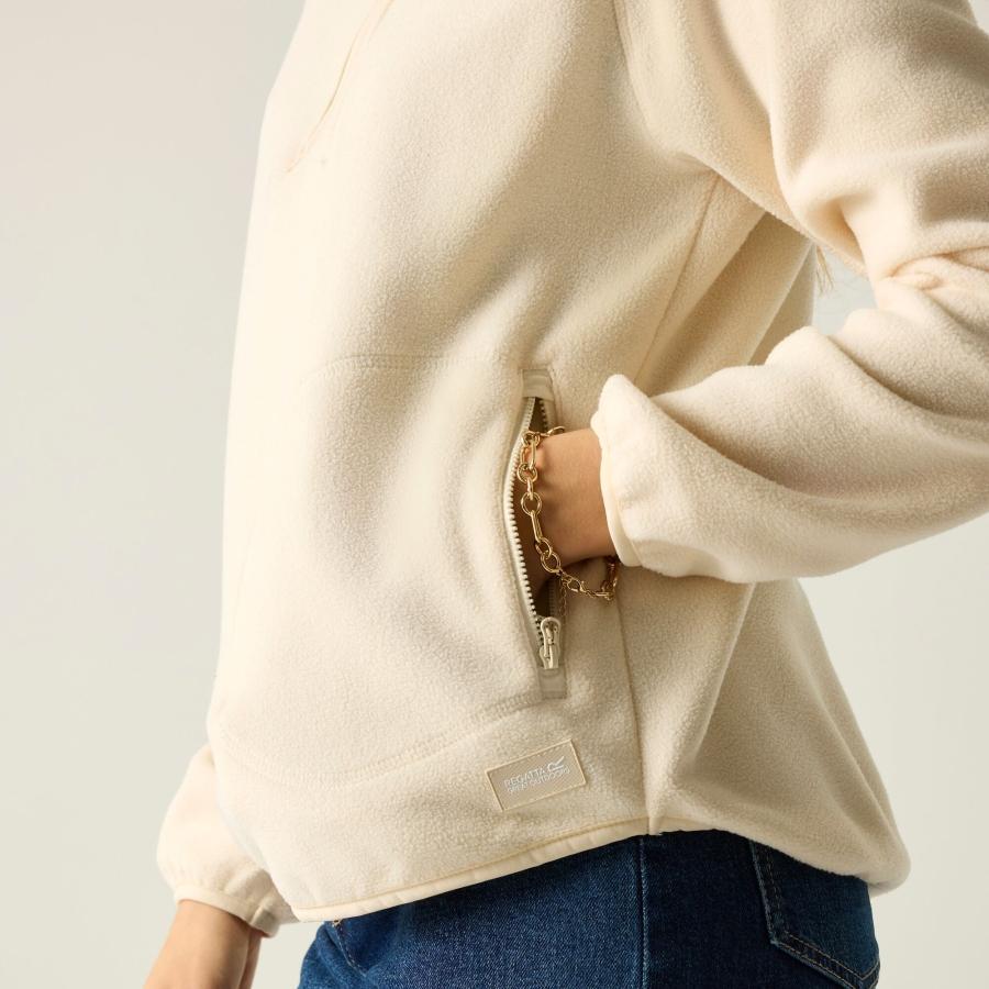 Frankie Wärmendes Fleece mit halbem Reißverschluss für Damen 6/6