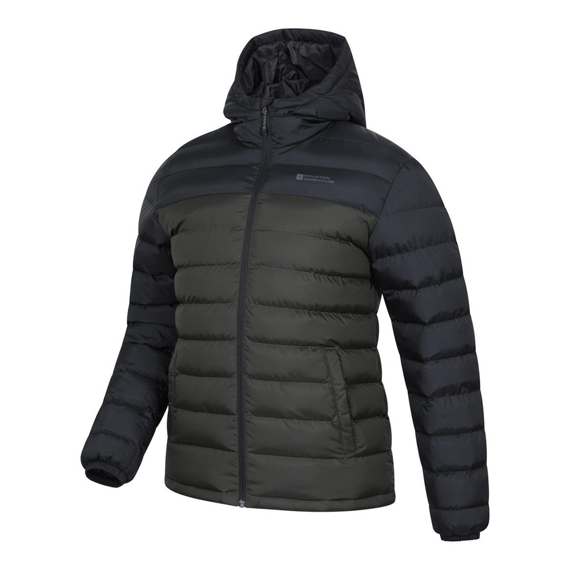 "Seasons II" Steppjacke für Herren Khakigrün 4/4