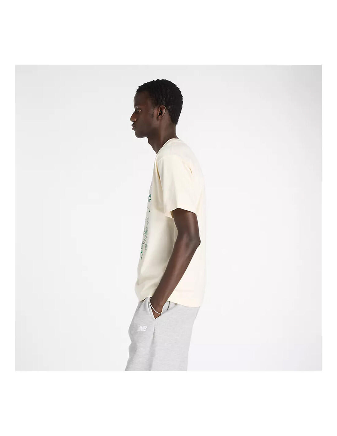 T-shirts NEW BALANCE-MT53916 4/5