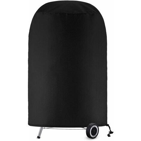 Round Waterproof BBQ Grill Cover Anti-UV