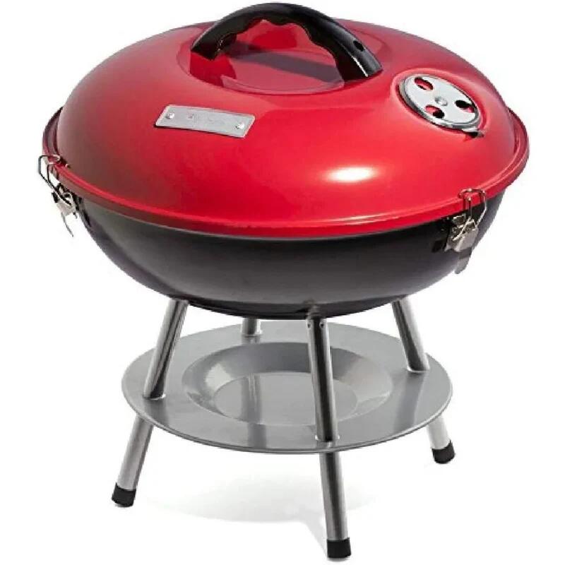 Charcoal Grill with Portable Kettle BBQ