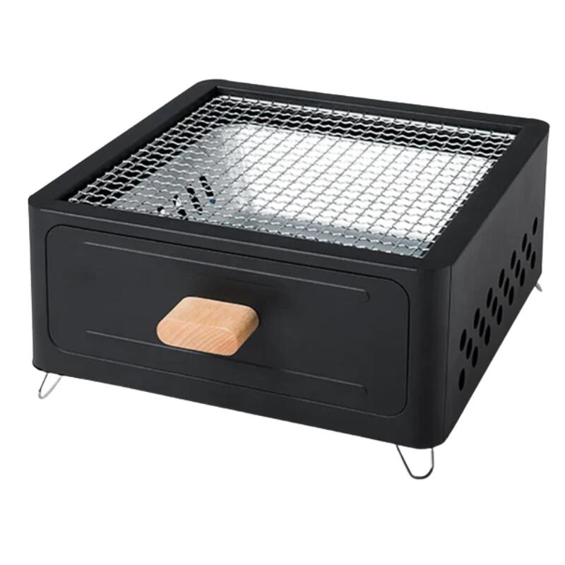 Charcoal Grill with Stainless Portable Nonstick