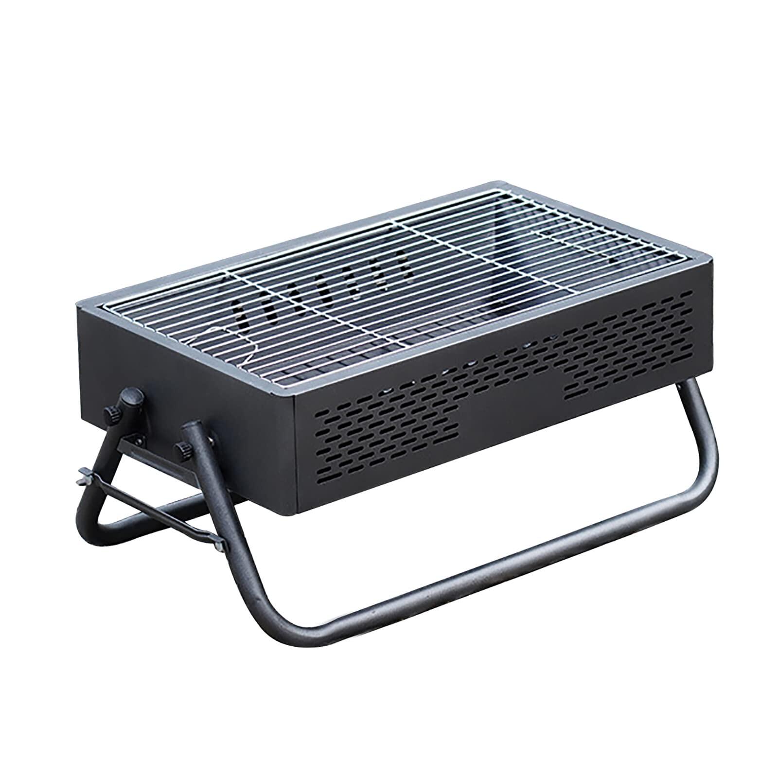 Portable Charcoal Grill with Foldable Legs