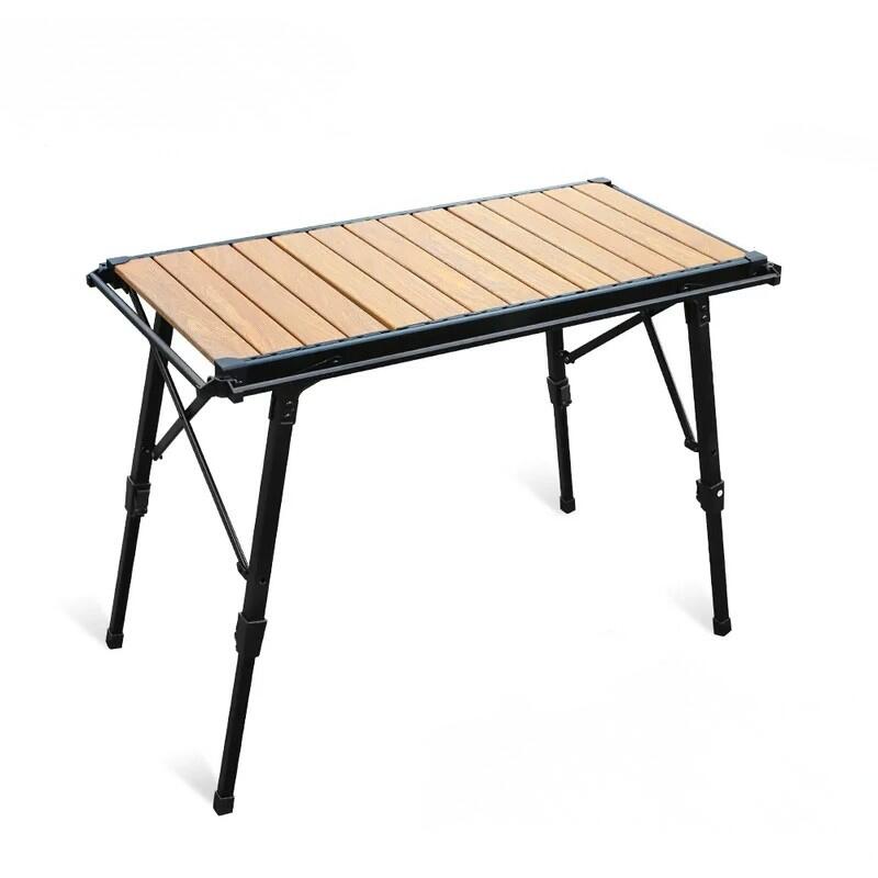 IGT Camping Table with Folding Aluminum Grill