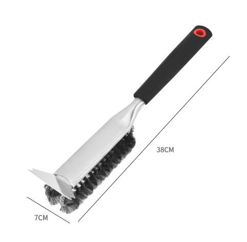 Heavy Duty BBQ Grill Brush with Scraper