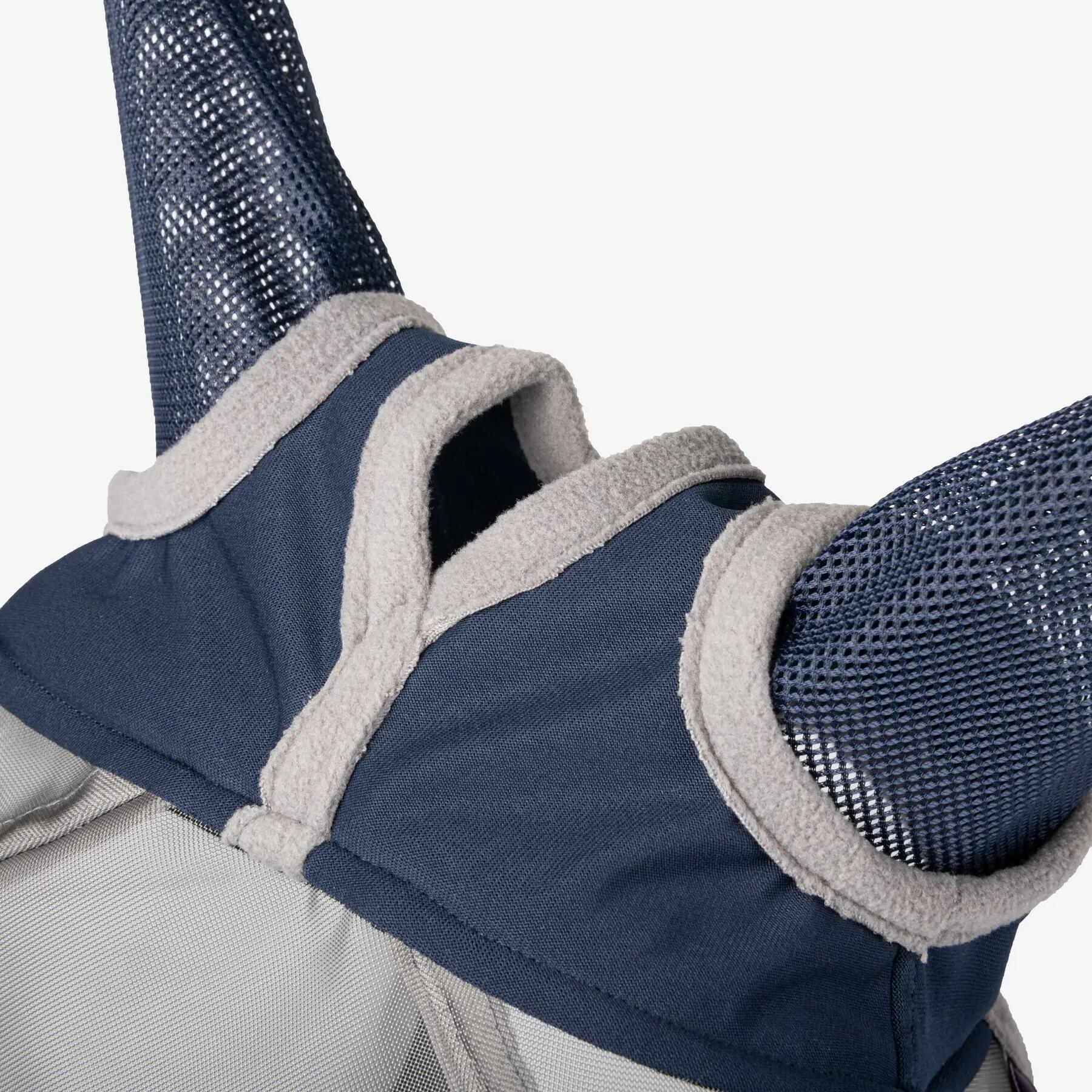 Masque anti-mouches ArmourShield Pro Full LeMieux Bleu foncé-gris 2/7