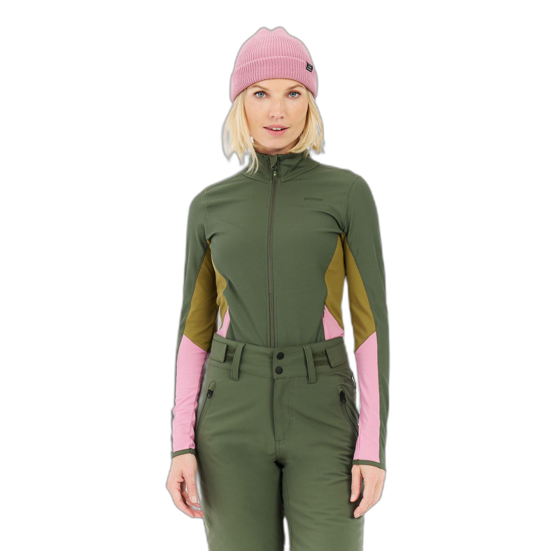 Polaire zippé femme Protest Nikio 2/7