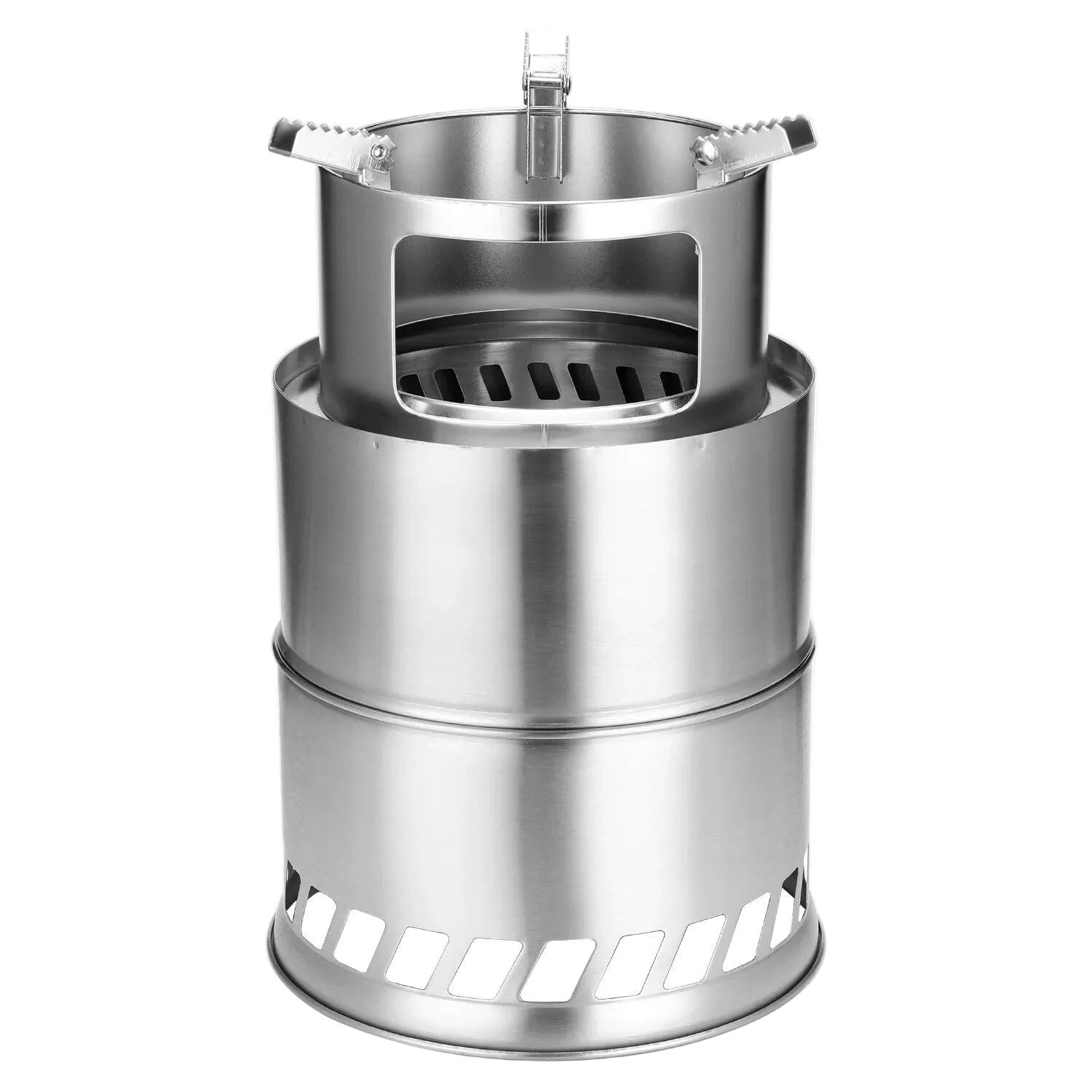 Stainless Steel Wood Stove