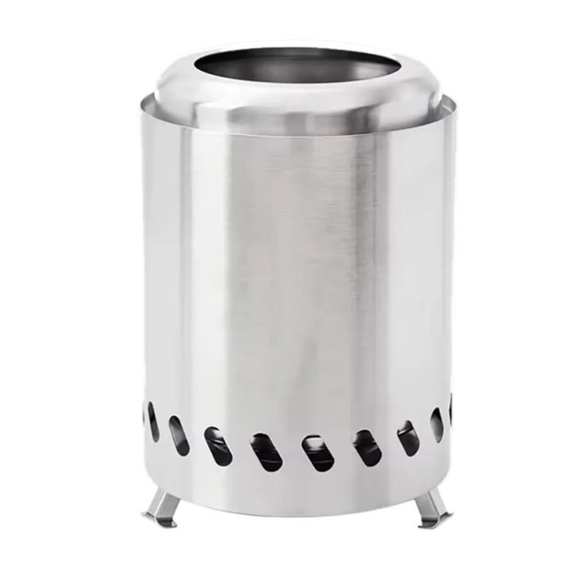 Portable Firewood Stainless Steel Camping Burner