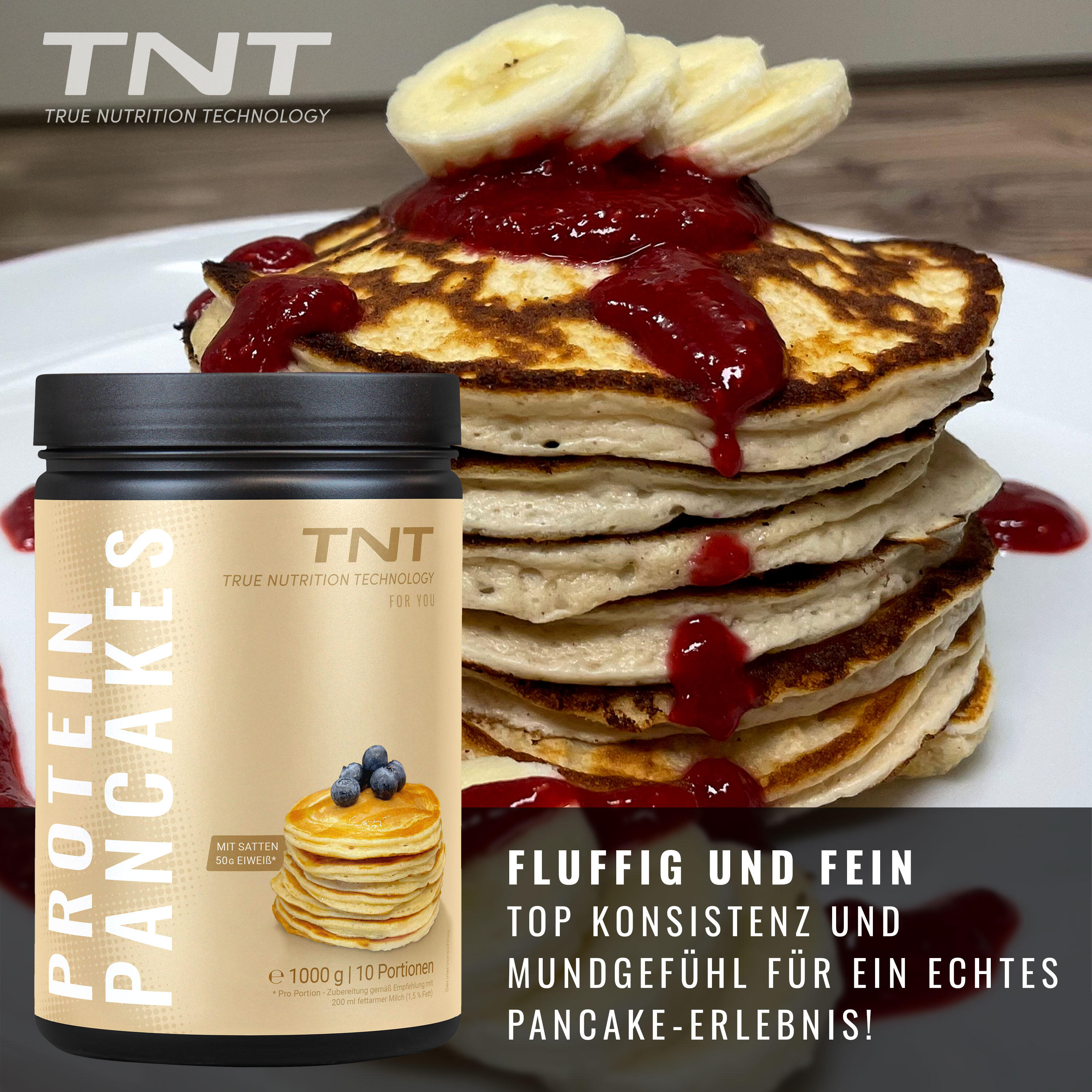 Protein Pancakes - 50g Eiweiß Pro Portion 3/7