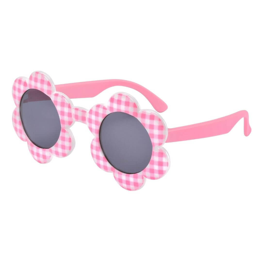 Frankie Ray Baby Sunglasses - Daisy, Pink Check