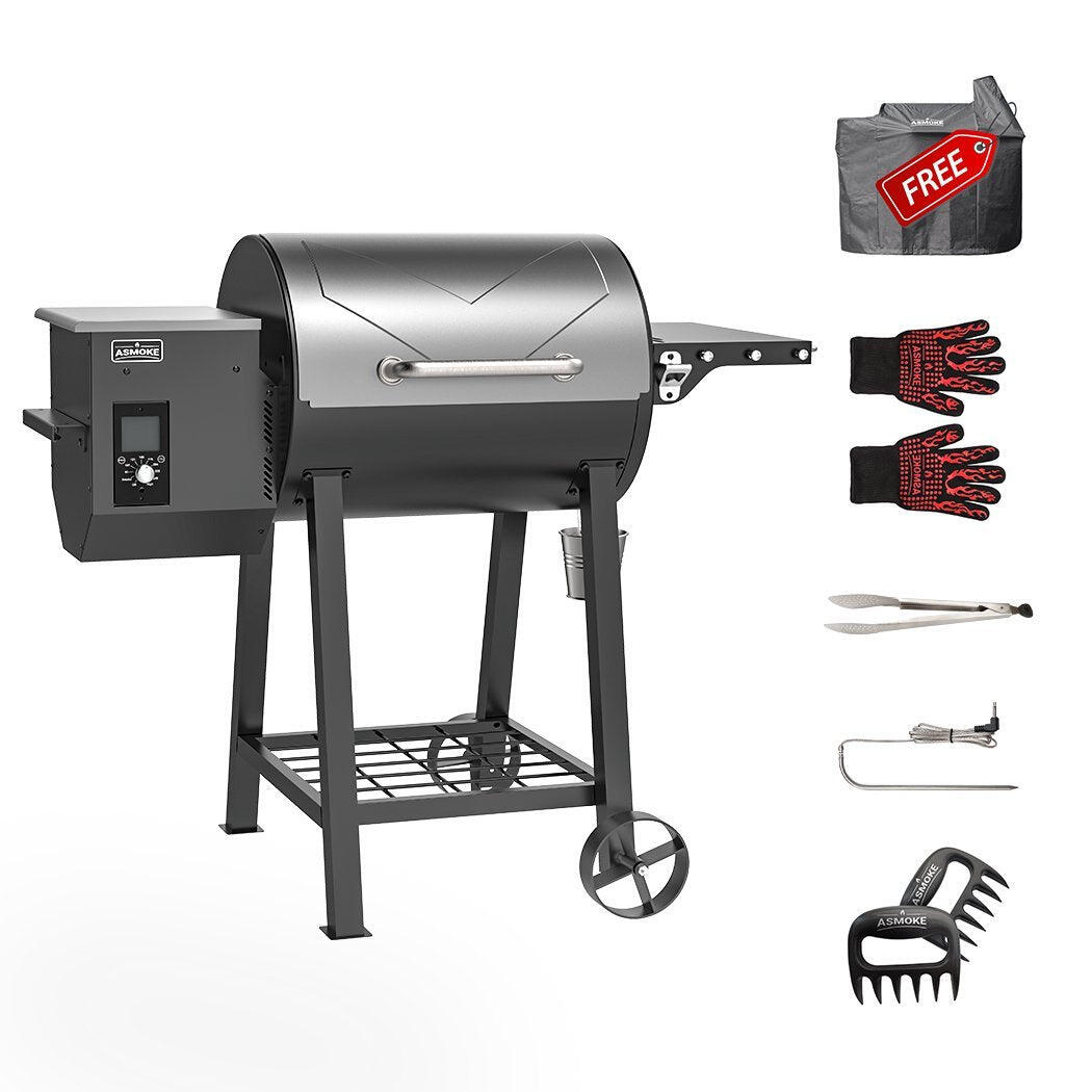WOOD PELLET GRILL SILVER