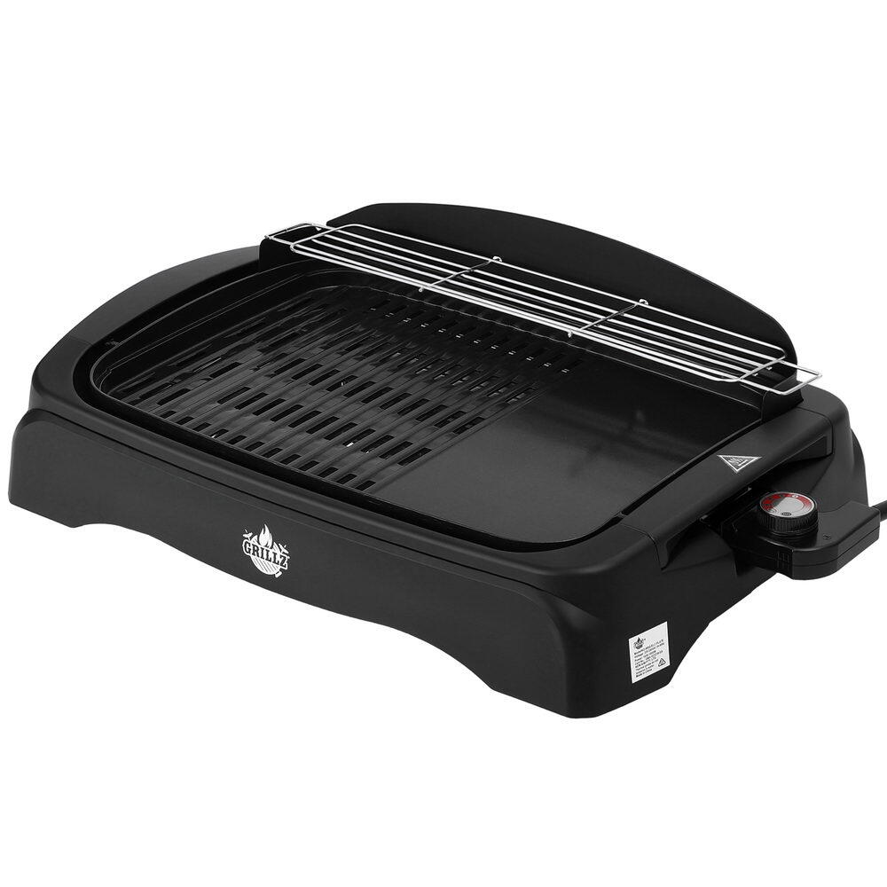 1950W Electric BBQ Grill Non-stick Plate for Indoor Outdoor