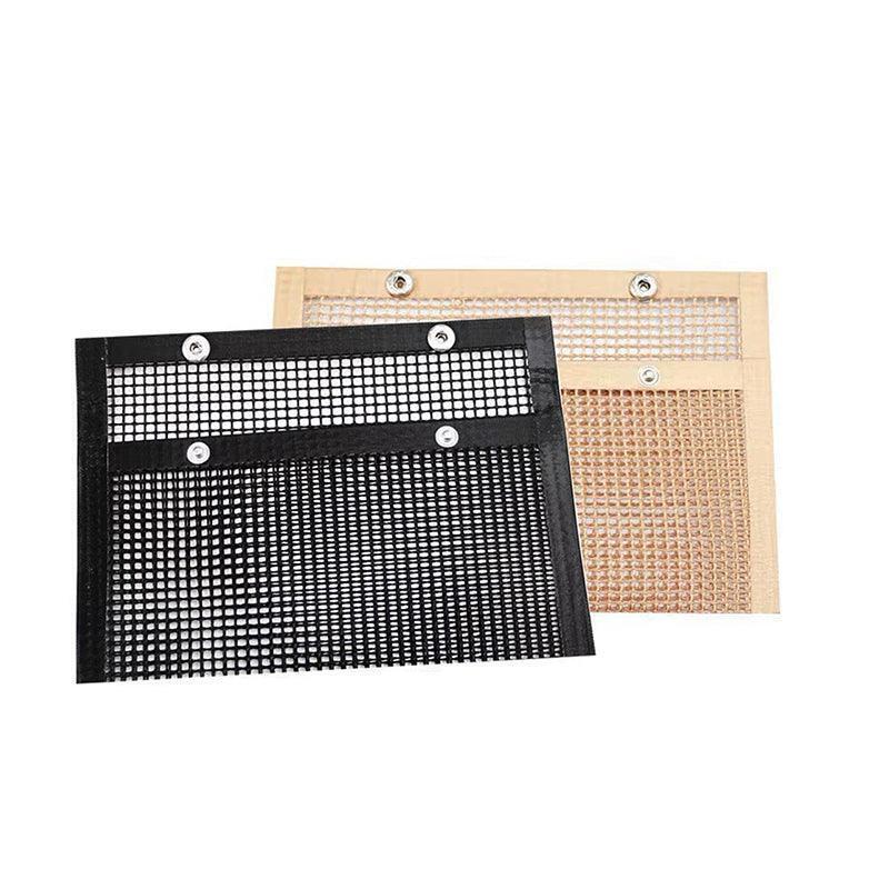 BBQ Mesh Grill Bag Non Stick Reusable Barbecue Grilling Basket Net