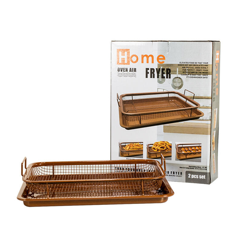 BBQ Square Non-Stick Stainless Steel Grill Basket