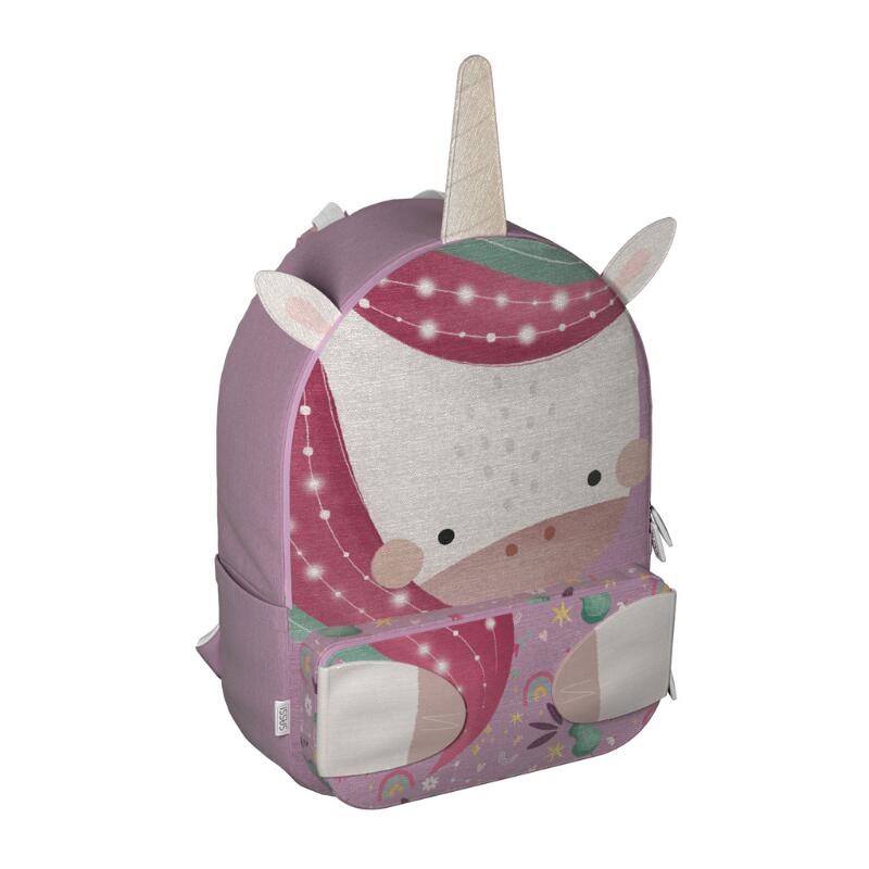 Sassi A4 Junior Eco Backpack - Sparkly The Unicorn