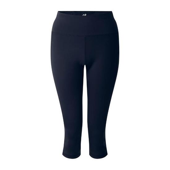 Legging ¾ Motif/style Uni INFLUENTIAL Femme (Bleu Marine)