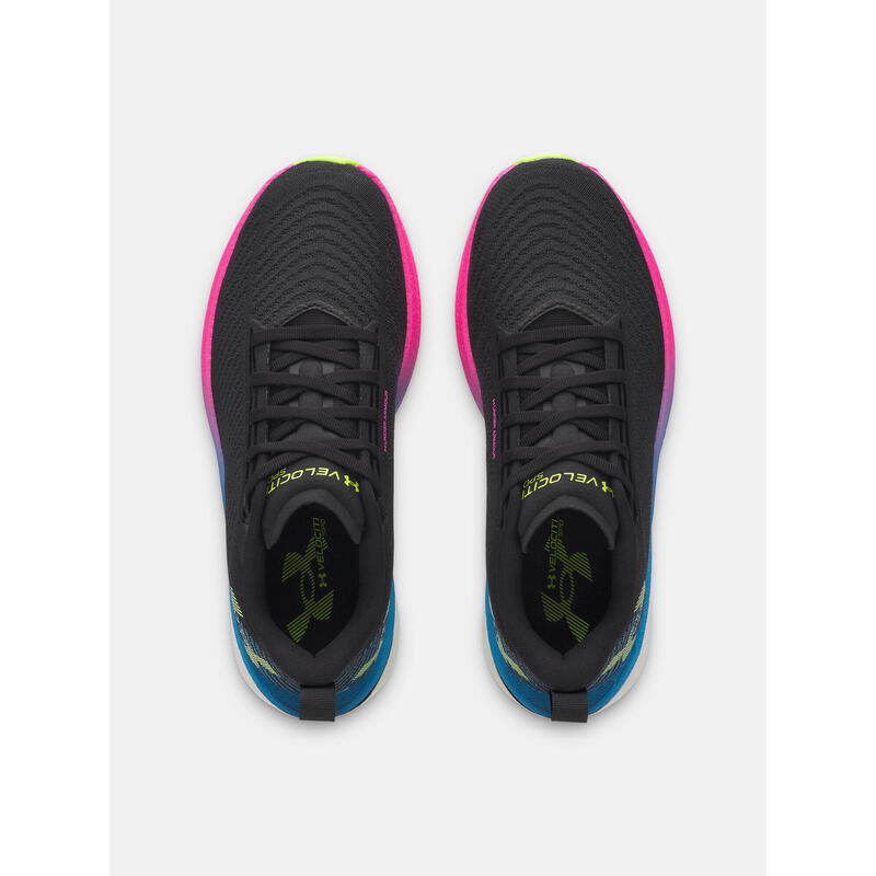 Pantofi de alergare damă Under Armour Velociti SPD negru/negru/alb