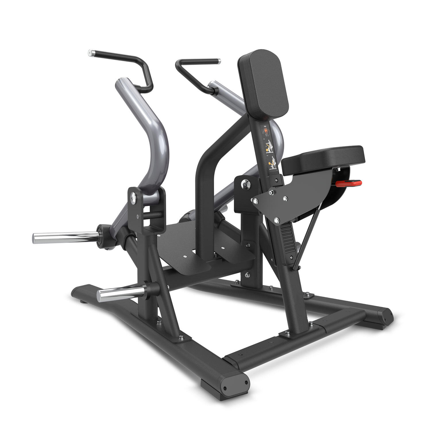 NA-05 – Seated Row Plate-Load - IRONTEC