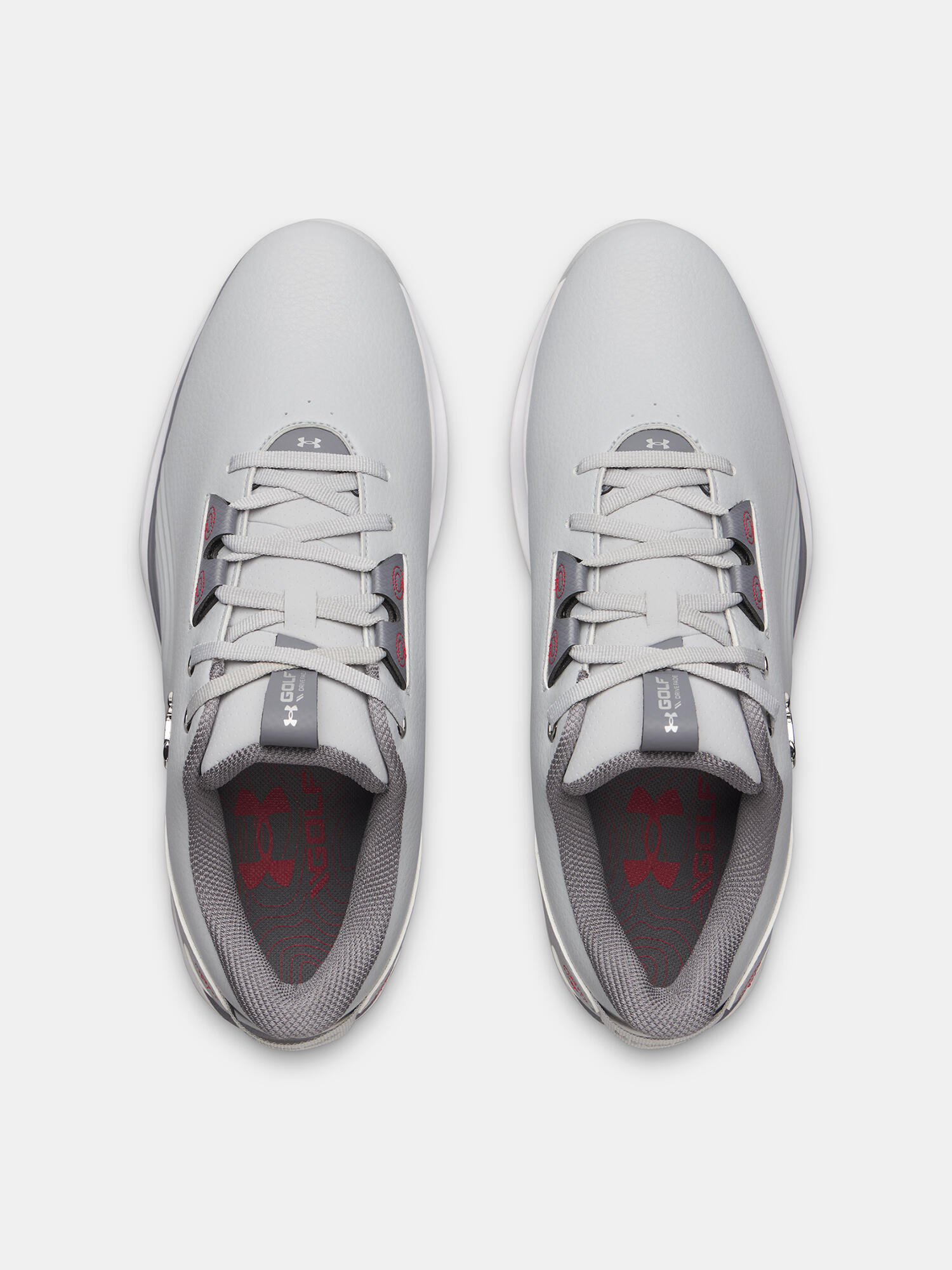 Chaussures de golf pour homme Under Armour Drive Fade 2 SL, grises 5/5