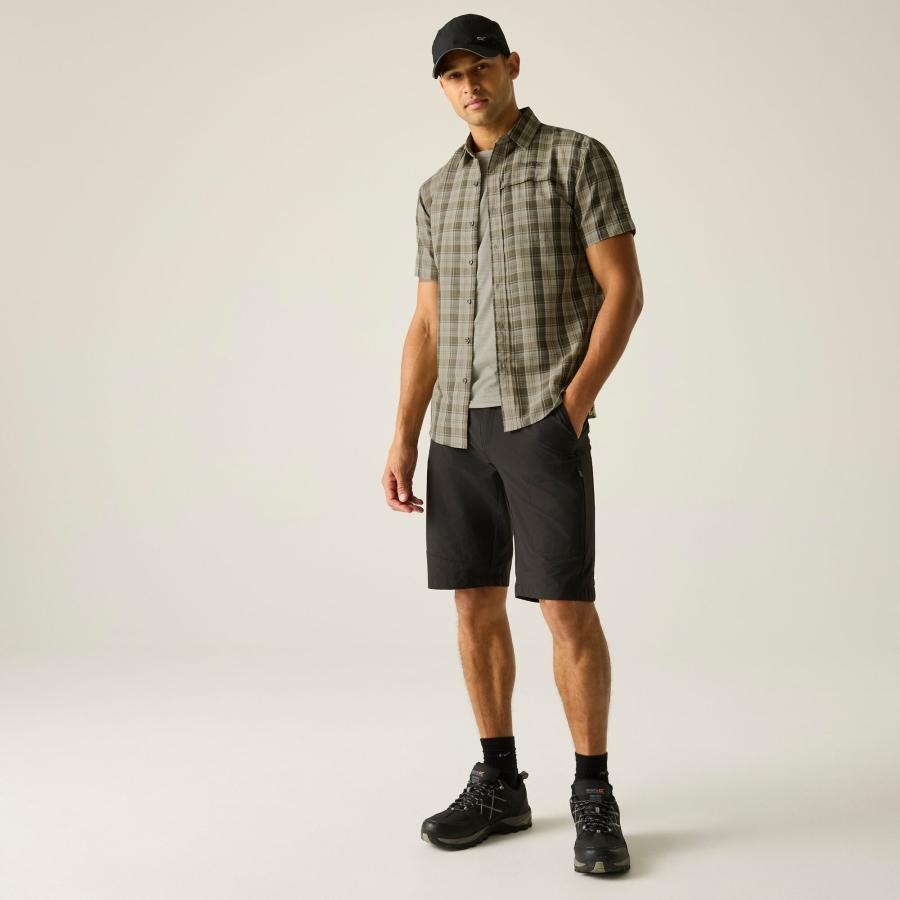 Mens Mindano Short Sleeved Check Shirt 3/5