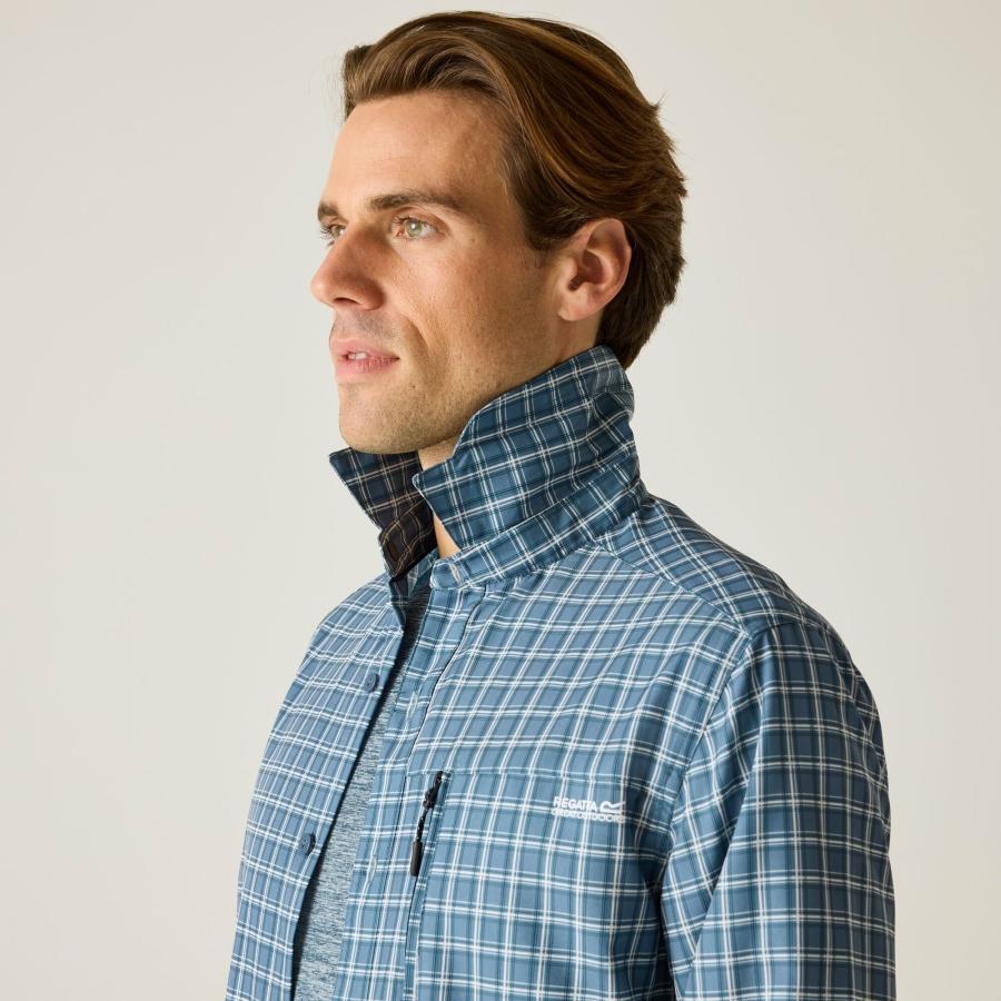 Langarmshirt mit Insektenschutz Regatta Travel Light 4/7